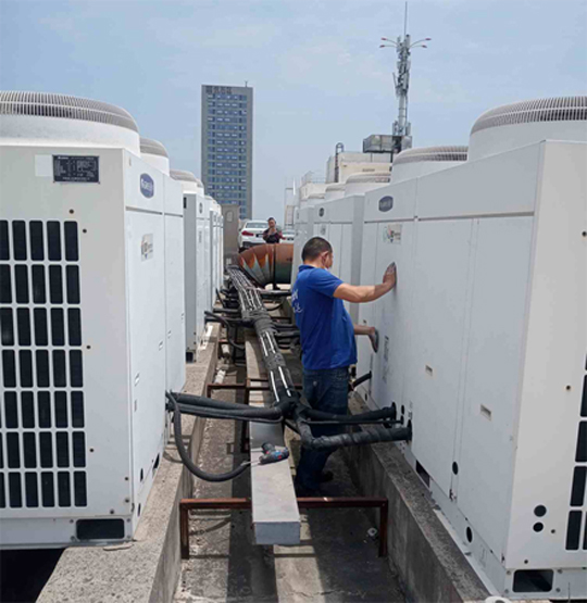 尼勒克中央空调制热和不制冷系统维修方法